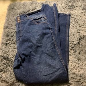 Diamante denim jeans